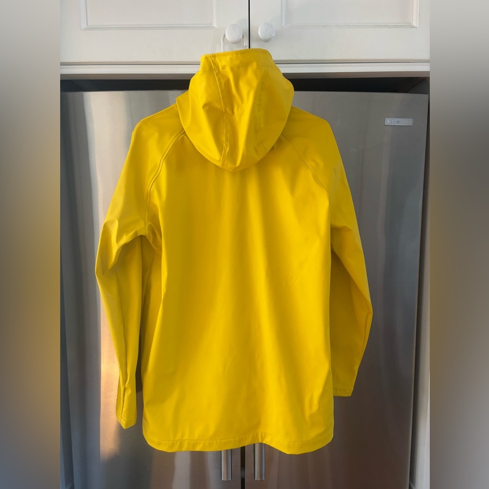 Women’s Herschel Supply Company Yellow Rain Jacket size L - Picture 3 of 10